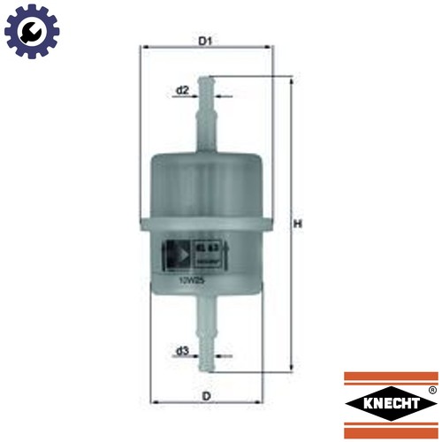 Fuel filter of for - kl,