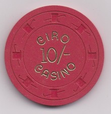 Ciro Casino 10 Chip -London
