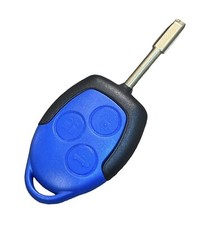 NEW 3 BUTTON BLUE REMOTE KEY FOB, FITS Ford Transit MK7, 2006>2014