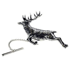 Springing Stag English Pewter