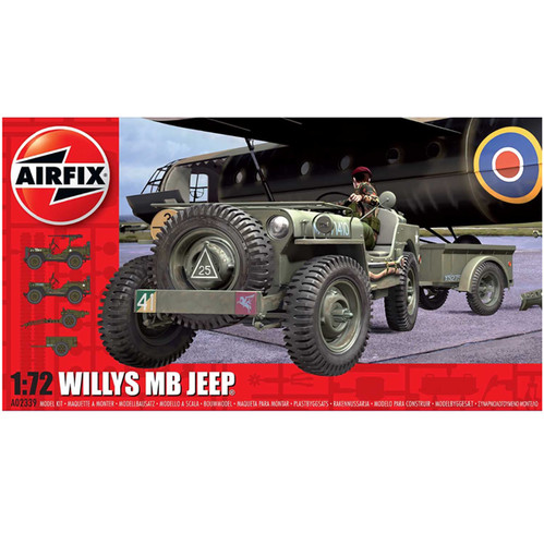 Airfix a02339 wwii willys - wwii,
