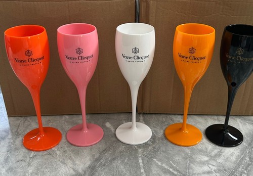 Colourful acrylic champagne - colourful,