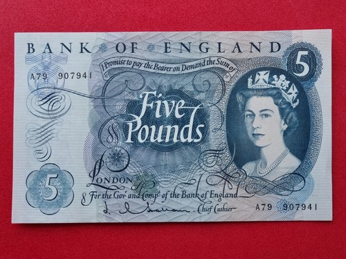 B297 1963 hollom - five, pound