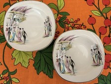 Vintage Pair Alfred Meakin My Fair Lady Dishes 