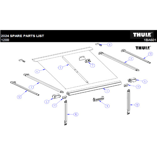 Thule 1200 awning - thule,