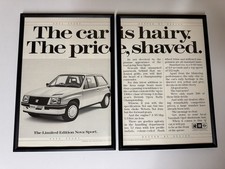 FRAMED Original 1985 Vauxhall