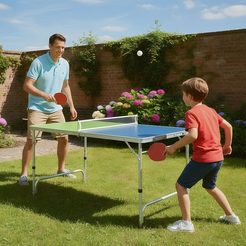 Foldable mini table tennis set - mini,