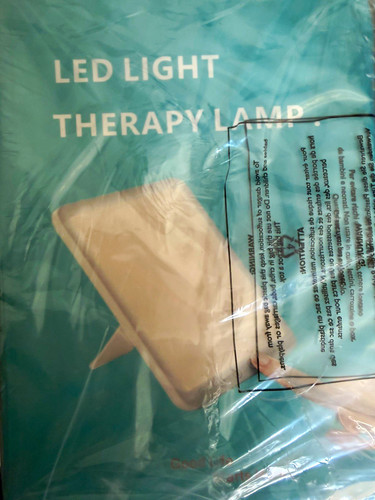 Sad light therapy lamp - therapy, white