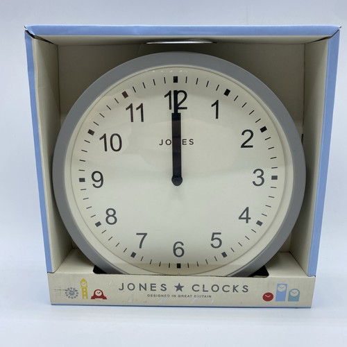 Jones spin wall clock - jones,