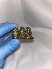 Miniture Solid Brass Figurine