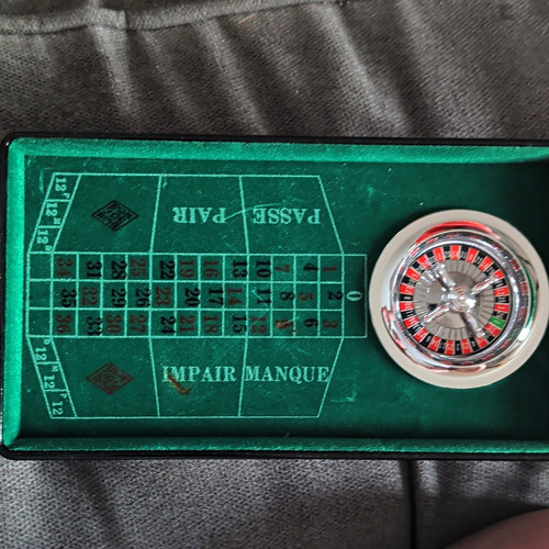 Mini casino roulette tabletop - roulette,