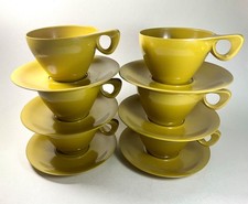 Six vintage Melaware cups and