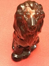 Vintage Avon Bottle Lion Fragrance bottle, For Black Suede Aftershave