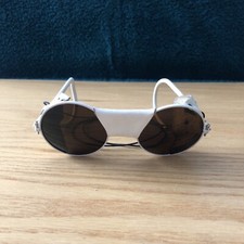 GENUINE VINTAGE 60s/70s MOUNTAINEER CLIMBER SKI SUNGLASSES WHITE