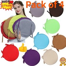 4PCS Round Garden Chair Pads