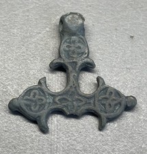 18/19th Century Religious Cross Pendant Antique/vintage