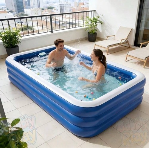 Inflatable swimming pool - inflatable,