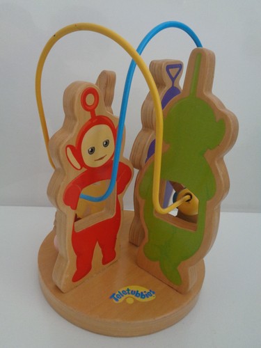 Teletubbies wooden bead maze - wooden,