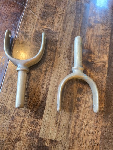 Vintage pair oar lock horns - vintage,