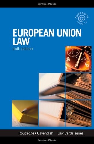 European union lawcards - european, 6/e