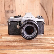 Faulty Pentax ME Super Camera with 50mm f1.7 Lens - Mirror Stuck + Lens Fungus
