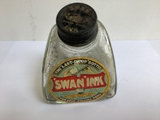 Collectible Antique Swan Ink Bottle