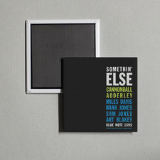 Cannonball Adderley - Somethin' Else (Rudy Van Album Cover Locker Fridge Magnet