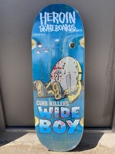 Heroin Skateboard Deck. Curb