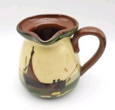 Torquay mottoware pottery jug - mottoware,
