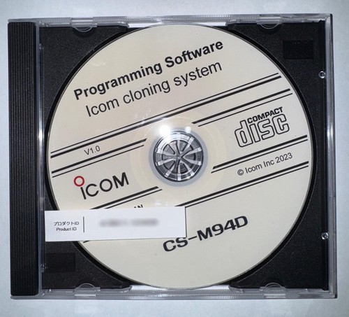 Icom m94d software for - cs-m94d,