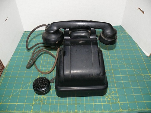Vintage antique black - black, bakelite