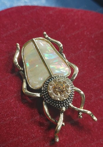 Insect antique gold - insect, scarab