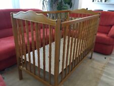 Wooden baby bed