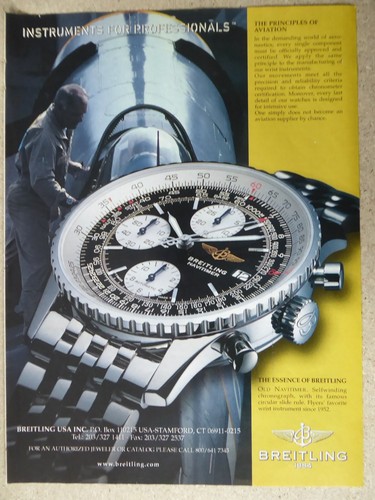 2000 pub breitling - pub, watches