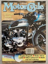 The Classic Motorcycle Magazine - September 1992 - Trophy, Douglas Dragonfly