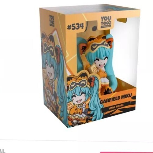 Youtooz garfield hatsune - hatsune, miku