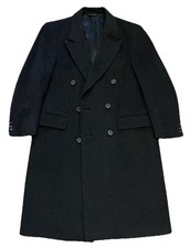Vtg Overcoat Double Breasted