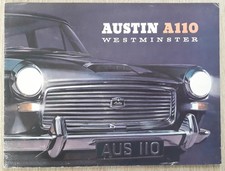 Austin A110 Westminster Saloon Brochure c.1962