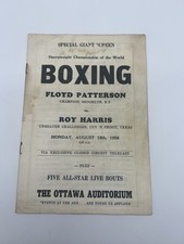 Floyd Patterson Vs Roy Harris