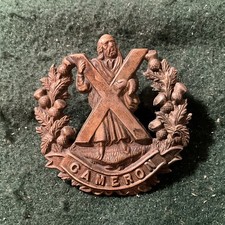 Cameron Highlanders, Cap