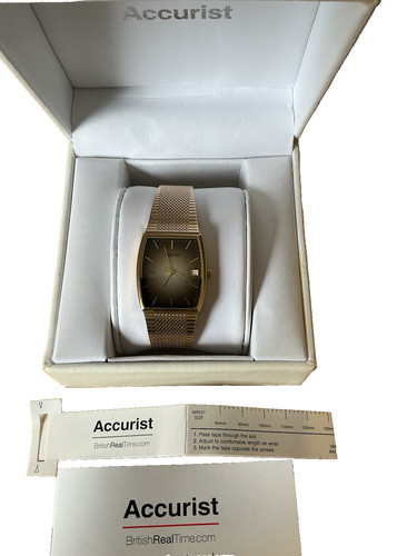 Accurist men watch gold - men’s,