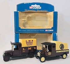 2X CORGI VINTAGE RAILWAYS MOTORING MEMORIES 61218 LMS & GWR CLASSIC BOXED