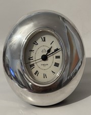 Sterling Silver Clock Fornari