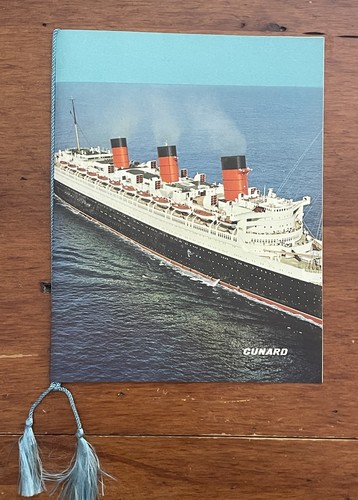 Vintage cunard 1967 rms queen - cunard,