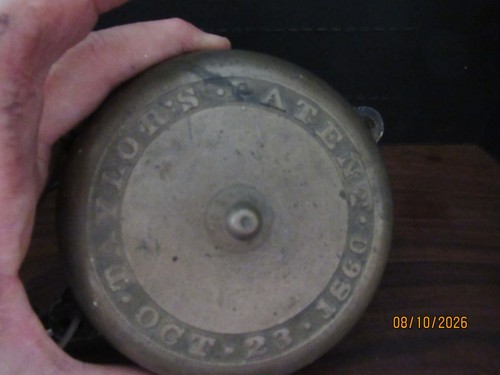 Antique taylor pat - taylor’s, 1860