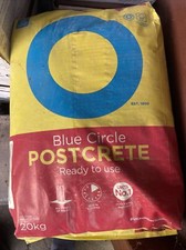 Blue Circle Postcrete Ready mixed Post crete cement 20kg Bag