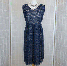 BHS SG Dress Size 16 Navy Blue