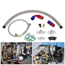 Turbo oil feed drain return - feed,