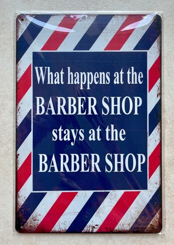 What happens barber shop - at,