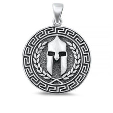 Viking helmet pendant - helmet,